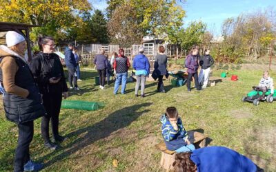 PermaBlitz u LIVING LAB-u Podravlje: Jesenska sadnja i demonstracija yakisugi tehnike