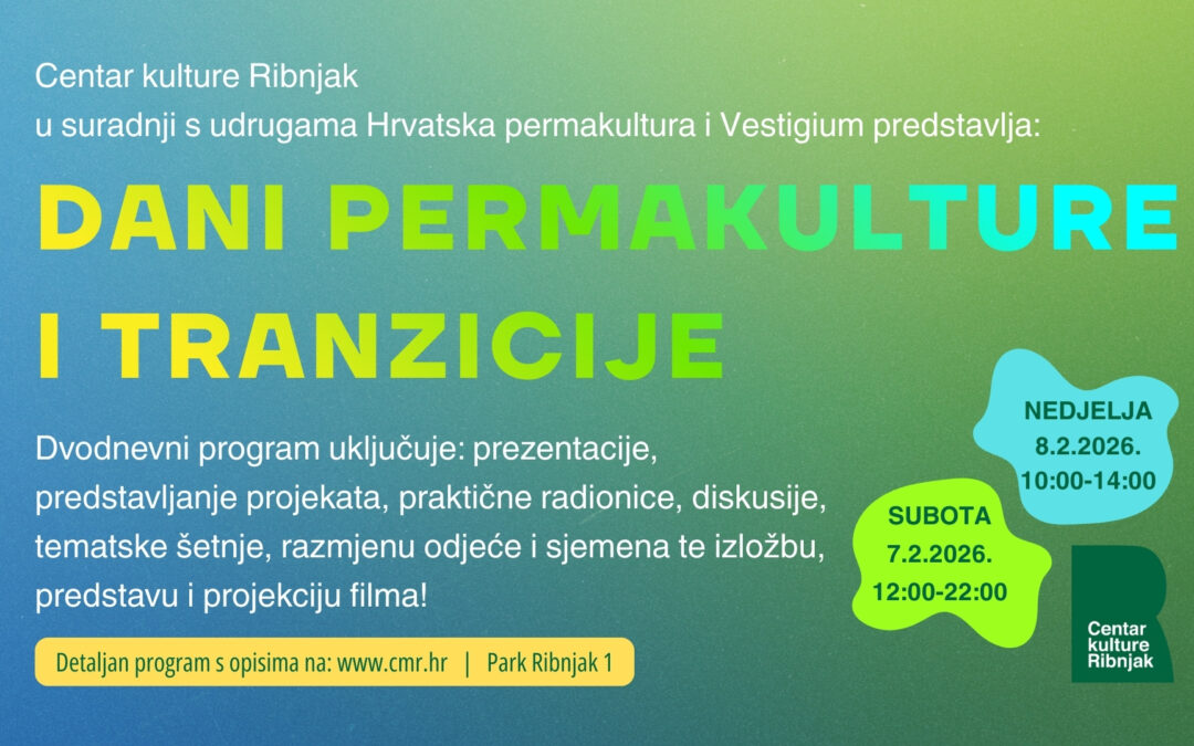 Najava: OSPERA na Danima permakulture i tranzicije